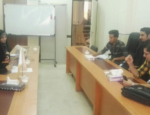جلسه انتخاب دبیر کانون محیط زیست